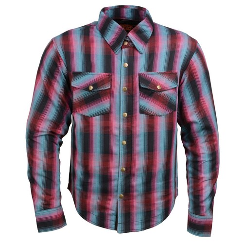 Camicia biker milwaukee pelle - camicia,