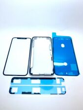 Front Glass for iPhone XS with oca glue,lcd frame,adhesives, water seal adhesive