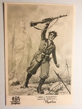 Reparto Milizia Universitaria. "Libro e moschetto F....... perfetto".