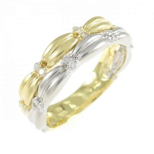 Autentico anello con - , diamanti