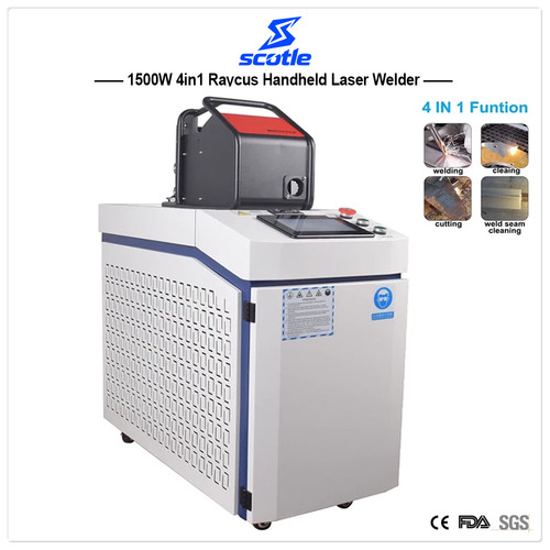 Laser fibra raycus 1500w 4in1 - laser,