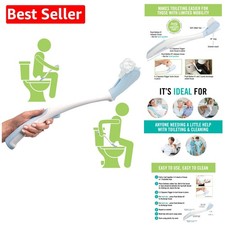 Essential Ausilio per la pulizia del fondo 18" - Strumento comodo per la cura di disabili e anziani