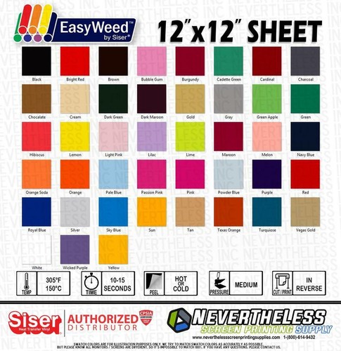 Siser easyweed htv - siser, vinile