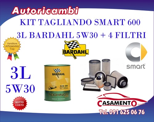 Kit tagliando bardahl - tagliando, 5w30