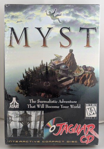 Atari jaguar myst nuovo - atari,