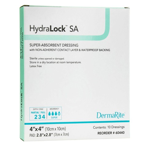 Hydralock 4x4 medicazione - 4x4",