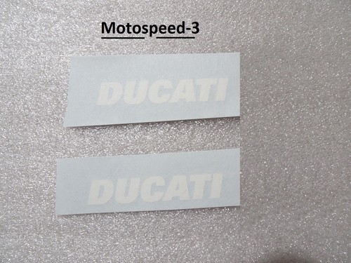 Adesivi ducati bianchi - adesivi,