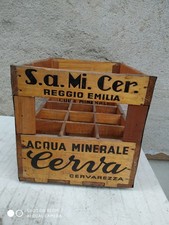 Cassetta acqua in Legno Vintage