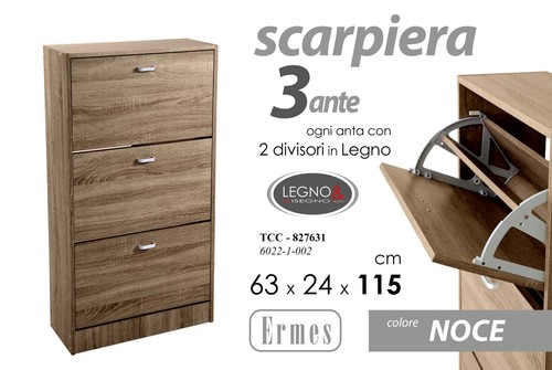Scarpiera moderna ante - scarpiera,