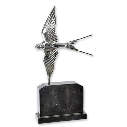 Scultura bronzo versilbert - scultura,