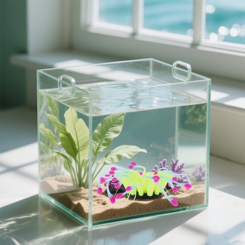 Piante finte acquario - ,