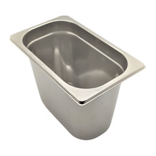 Bacinella Inox GN 1/4 265x162mm H.200mm