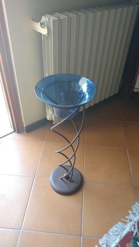 Angoliera piedistallo moderna - angoliera,