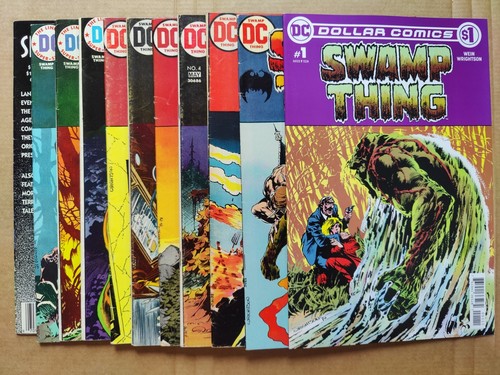 1972 swamp thing - 1-10, (#s
