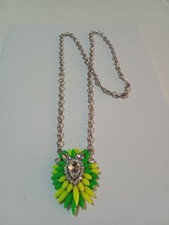 Collana lunga colore argento