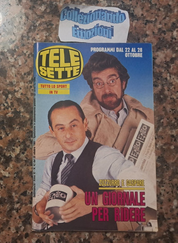 Tele sette 1989 zuzzurro - 1989-zuzzurro, e