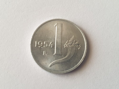 Repubblica italiana lira - italiana, 1