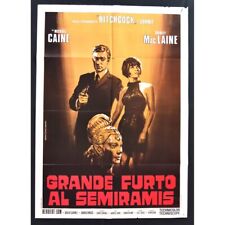 manifesto GRANDE FURTO AL SEMIRAMIS gambit michael caine M390