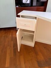 Scrivania design moderno 80x80cm per ufficio angolare salvaspazio bianco NORMAN