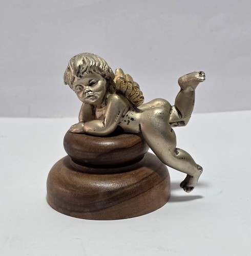 Scultura angelo putto in - angelo,