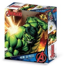 Grandi Giochi Marvel Avengers Hulk Puzzle Lenticolare Orizzontale, con 500 5dEx