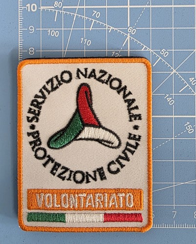 Patch toppa protezione civile - protezione,