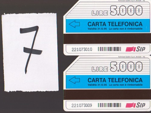 Lotto carta telefonica - 2,
