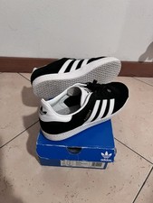 SCARPE ADIDAS ORIGINALS  J BB2502 GAZZELLE NERO ORIGINALI Misura 37  1/3