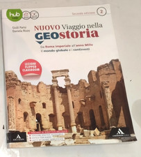 LIBRO storia scuola viaggio nella GEOSTORIA 2 - Rizzo Parisi - Mondadori