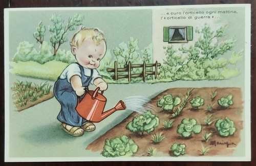 Cartolina illustrata bambini - illustrata,
