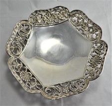 N5375 SPLENDIDO CENTROTAVOLA TONDO ARGENTO SHEFFIELD COLLECTION