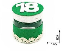 Bomboniera 18 anni barattolo