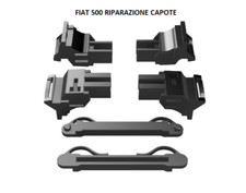 Kit Rinforzato riparazione capote fiat 500 Cabrio  Guide tettuccio tettino 500C