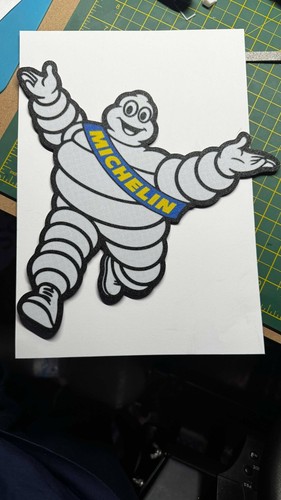Decorative michelin man - man, tyres