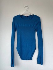 Maglia a maniche lunghe Patrizia Pepe Donna XS Turchese Pre Owned