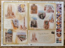 carta decoupage Precious Soft Paper  COD. 99245 cm 50x70 Barcellona