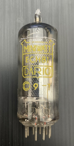 Valvola ech ech81 vintage - valvola,