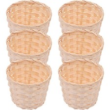  6 Pcs Cestini Piccoli Cestino