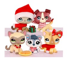 5 pezzi lps Pet Shop