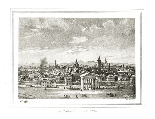 Panorama milano - di,