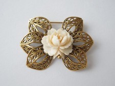 Vintage Spilla Fiori