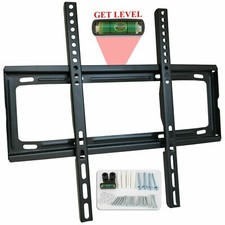 STAFFA SUPPORTO PARETE TV SLIM PER 26 30 32 40 42 50 63 POLLICI PIATTO 3D LCD LED PLASMA