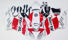 Kit carene carrozzeria iniezione ABS bianco rosso REPSOL per CBR1000RR 2004 2005