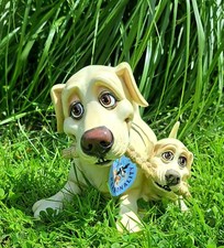 Statuina cane labrador con - statuina,