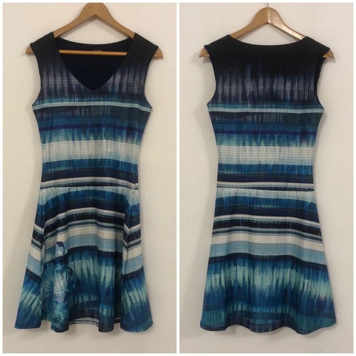 Desigual vestito abito blu - desigual,
