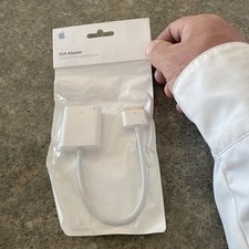 Adattatore originale Apple 30 pin a VGA iPad iPhone iPod monitor MC552ZM/B A1368