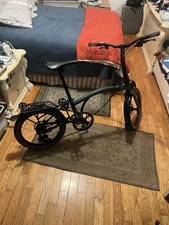 Brompton line foldable bike - line,
