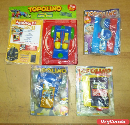 Green explorer topolino - explorer,