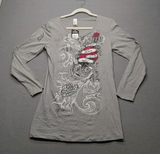 Camicia donna grigia full