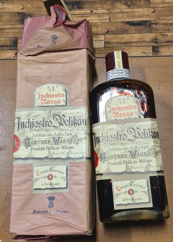 Inchiostro rosso pelikan - rosso, un
